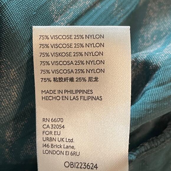 Anthropologie Faustine Velvet Peasant Top Womens Size Small Floral Oversized - Picture 9 of 12